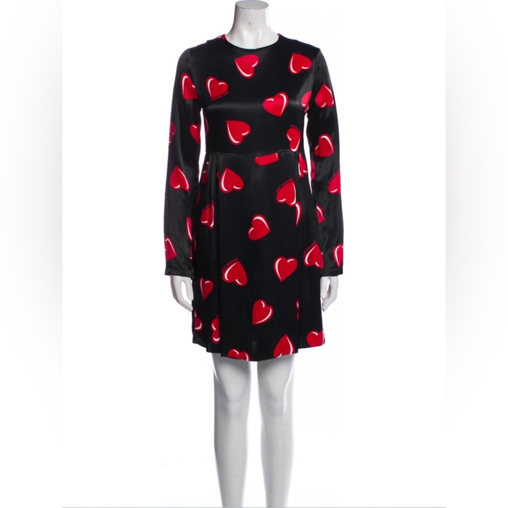 NWT Love Moschino Deadstock Heart Shift Dress